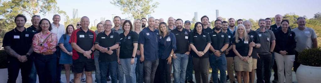 Group photo of Prowler Proof employees and dealer network