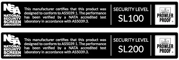 SL110 and SL200 stickers