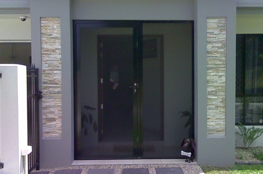 ForceField french hinge doors