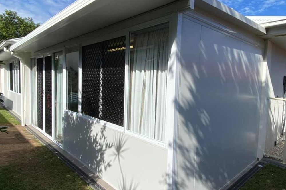 Diamond grill window frame