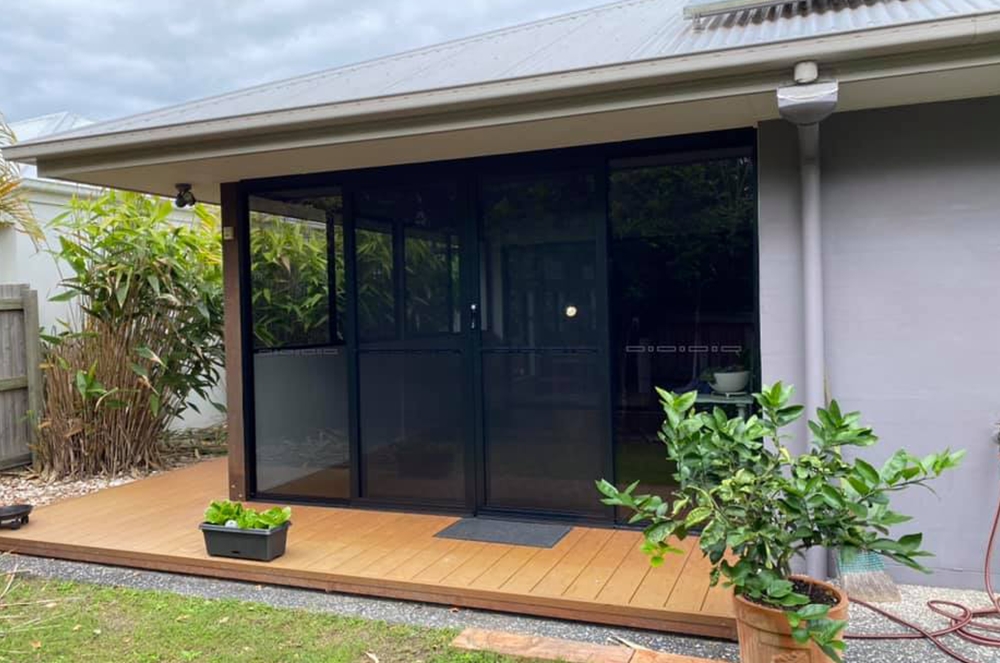 Sliding ForceField doors