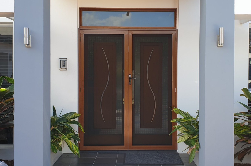 ForceField french set of hinge doors