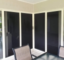 forcefield corner sliding doors