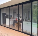 Sliding flyscreen doors