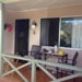 Diamond grill hinge door and window frame