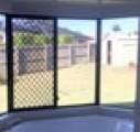 Diamond grill window frame