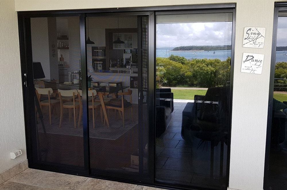 ForceField sliding stacker door